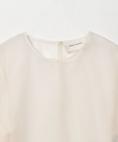 セール】＜AEWEN MATOPH＞チュールレースレイヤードブラウス（シャツ