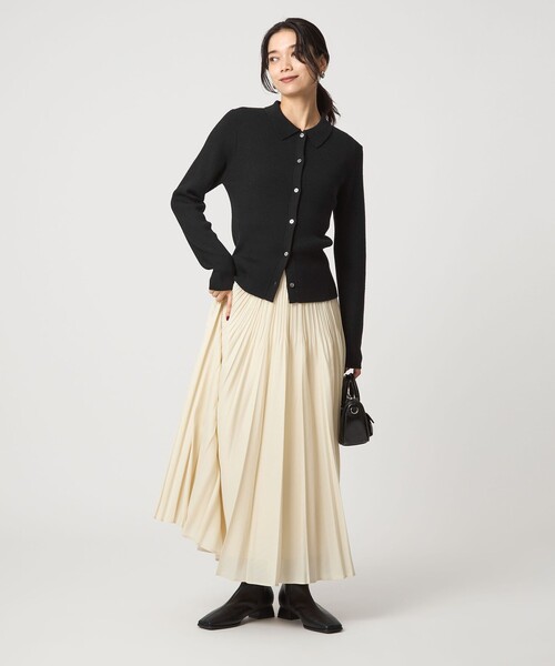 セール】ウール エリツキ ニット カーディガン ウォッシャブル