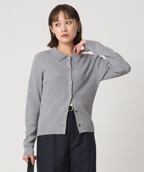 ウール エリツキ ニット カーディガン ウォッシャブル（カーディガン