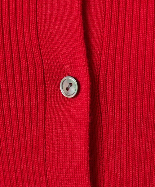 セール】ウール エリツキ ニット カーディガン ウォッシャブル