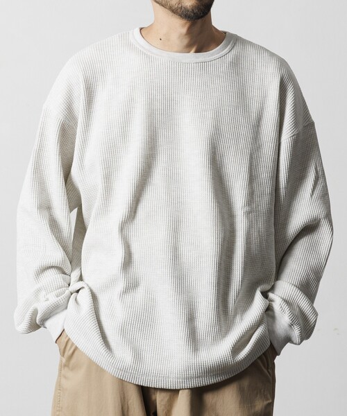 最安値【新品未使用】VALLAD サーマル knit 白 ホワイト Mサイズ WタックサーマルロンT | REMI RELIEF NAVY LABEL(レミレリーフ