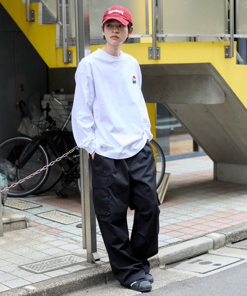 VISION STREET WEAR(ヴィジョンストリートウェア)の「∴WEGO/VISION別注ベアワンポイントT(Tシャツ/カットソー・メンズ・ホワイト/ブラック・MEDIUM/LARGE)」の3枚目の写真