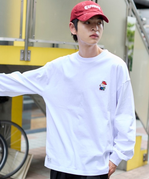 VISION STREET WEAR(ヴィジョンストリートウェア)の「∴WEGO/VISION別注ベアワンポイントT(Tシャツ/カットソー・メンズ・ホワイト/ブラック・MEDIUM/LARGE)」の10枚目の写真