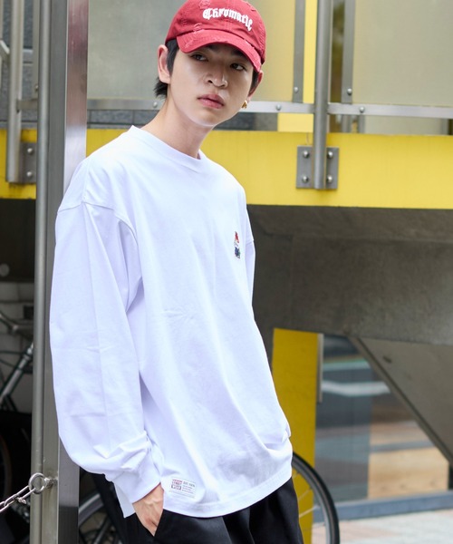 VISION STREET WEAR(ヴィジョンストリートウェア)の「∴WEGO/VISION別注ベアワンポイントT(Tシャツ/カットソー・メンズ・ホワイト/ブラック・MEDIUM/LARGE)」の11枚目の写真