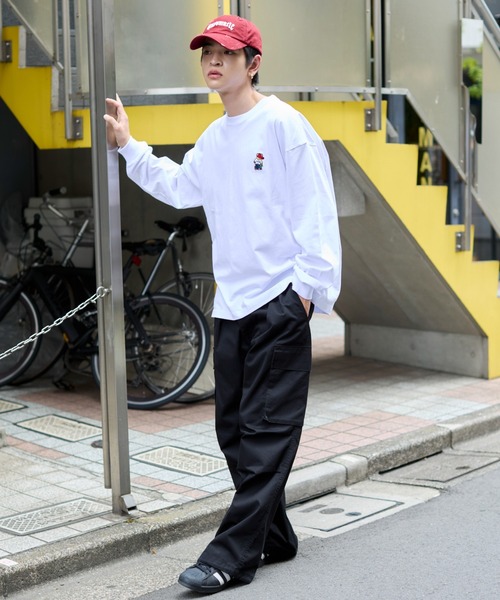 VISION STREET WEAR(ヴィジョンストリートウェア)の「∴WEGO/VISION別注ベアワンポイントT(Tシャツ/カットソー・メンズ・ホワイト/ブラック・MEDIUM/LARGE)」の13枚目の写真