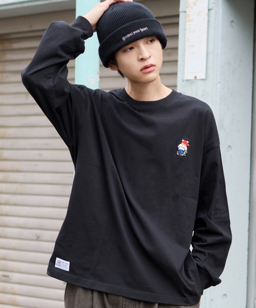 VISION STREET WEAR(ヴィジョンストリートウェア)の「∴WEGO/VISION別注ベアワンポイントT(Tシャツ/カットソー・メンズ・ホワイト/ブラック・MEDIUM/LARGE)」の18枚目の写真