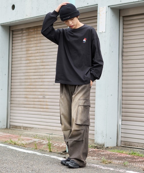 VISION STREET WEAR(ヴィジョンストリートウェア)の「∴WEGO/VISION別注ベアワンポイントT(Tシャツ/カットソー・メンズ・ホワイト/ブラック・MEDIUM/LARGE)」の20枚目の写真