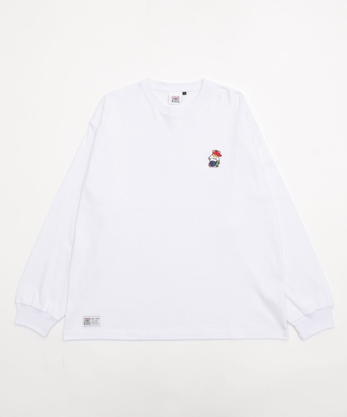 VISION STREET WEAR(ヴィジョンストリートウェア)の「∴WEGO/VISION別注ベアワンポイントT(Tシャツ/カットソー・メンズ・ホワイト/ブラック・MEDIUM/LARGE)」の21枚目の写真