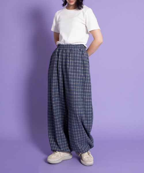 mmmmmmmm様確認用⭐ チェックワイドパンツ（その他パンツ）｜FURFUR（ファーファー