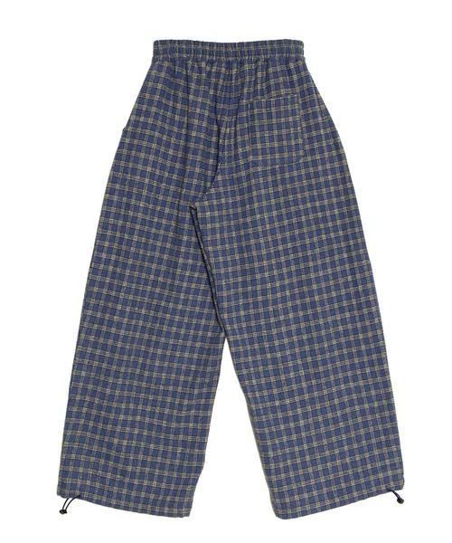 PUUU様 チェックワイドイージーパンツ（その他パンツ）｜PUNYUS