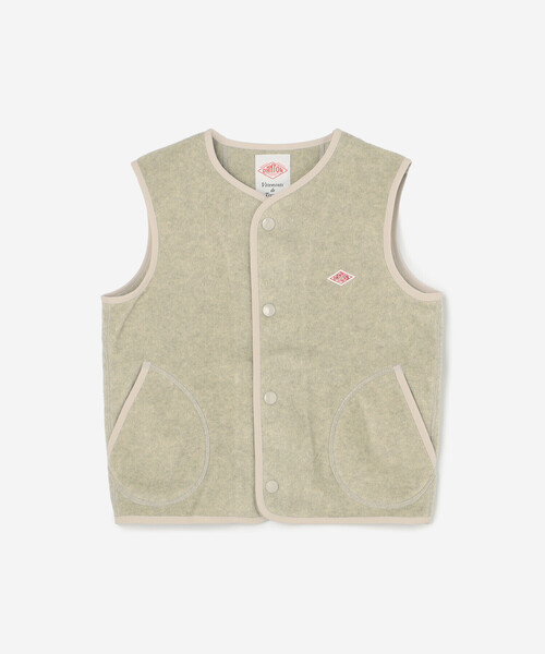 DANTON | キッズ フリースカラーレスベスト（その他アウター）｜DANTON