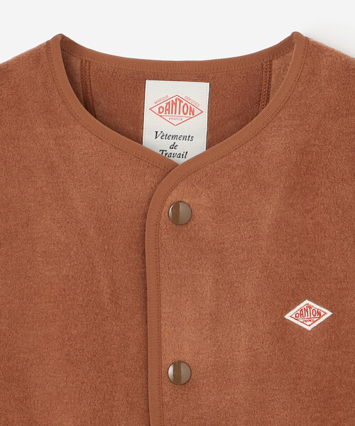 DANTON | キッズ フリースカラーレスベスト（その他アウター）｜DANTON