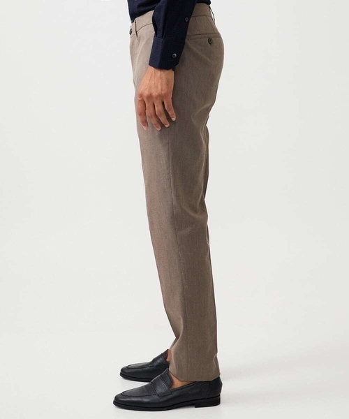 MICHEL KLEIN HOMME (ミッシェルクランオム)の「【セットアップ】ピンヘッドスラックスパンツ(デニムパンツ・メンズ・ブラック/ブラウン・MEDIUM/LARGE/X-LARGE)」の8枚目の写真