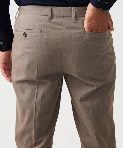 MICHEL KLEIN HOMME (ミッシェルクランオム)の「【セットアップ】ピンヘッドスラックスパンツ(デニムパンツ・メンズ・ブラック/ブラウン・MEDIUM/LARGE/X-LARGE)」の7枚目の写真