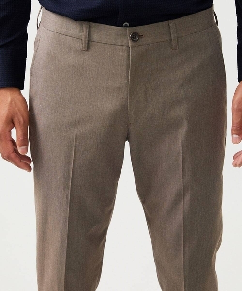 MICHEL KLEIN HOMME (ミッシェルクランオム)の「【セットアップ】ピンヘッドスラックスパンツ(デニムパンツ・メンズ・ブラック/ブラウン・MEDIUM/LARGE/X-LARGE)」の9枚目の写真