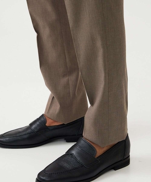 MICHEL KLEIN HOMME (ミッシェルクランオム)の「【セットアップ】ピンヘッドスラックスパンツ(デニムパンツ・メンズ・ブラック/ブラウン・MEDIUM/LARGE/X-LARGE)」の10枚目の写真
