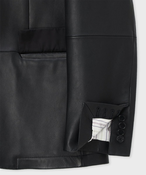 【ゆめ様】ポールスミス レザージャケット ラムレザー マルチカラー 2ボタン ゆめ様】ポールスミス レザージャケット ラムレザー マルチカラー 2