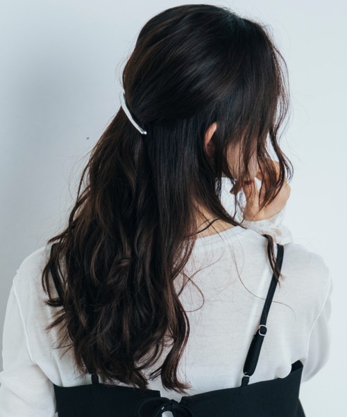 Shelly island（シェリーアイランド）の「メタルバレッタ（バレッタ/ヘアクリップ・レディース・シルバー/ゴールド・FREE）」の5枚目の写真