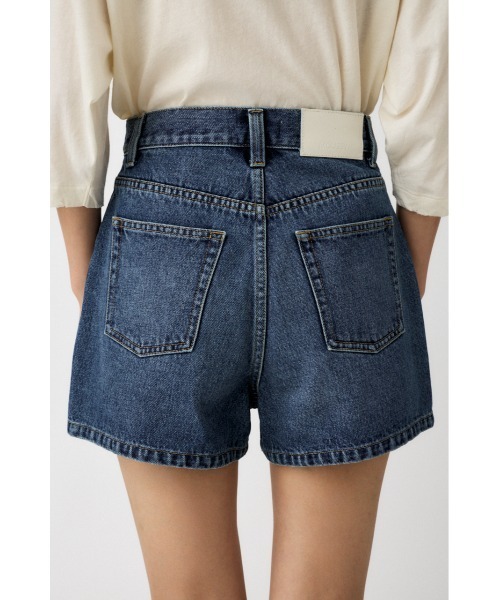MOUSSY(マウジー)の「MICRO DENIM ショーツ(デニムパンツ・レディース・ブルー/ブラック・1/2)」の11枚目の写真