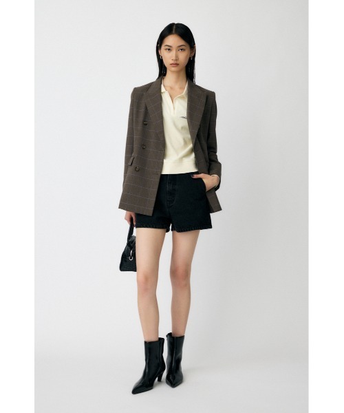 MOUSSY(マウジー)の「MICRO DENIM ショーツ(デニムパンツ・レディース・ブルー/ブラック・1/2)」の19枚目の写真