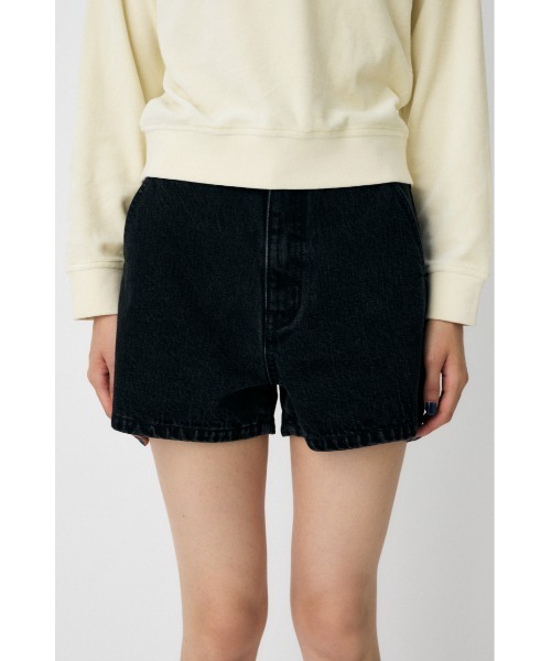 MOUSSY(マウジー)の「MICRO DENIM ショーツ(デニムパンツ・レディース・ブルー/ブラック・1/2)」の15枚目の写真