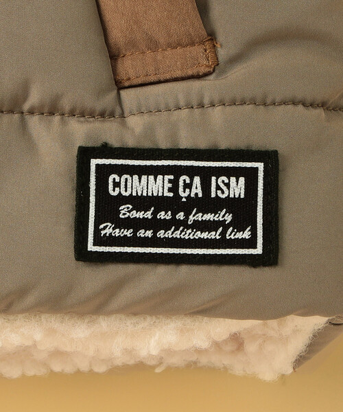 COMME CA ISM（コムサイズム）の「【リバーシブル】中綿ベスト(ベビーサイズ)（ベスト・キッズ・キャメル/ブラック・80-90cm）」の11枚目の写真