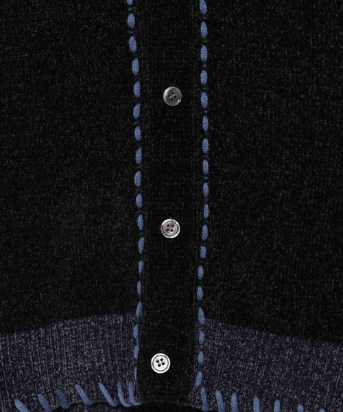 HARE(ハレ)の「モールステッチニットシャツ(HARE)(ニット/セーター・メンズ・ブラック/ブルー/グレー・FREE)」の22枚目の写真