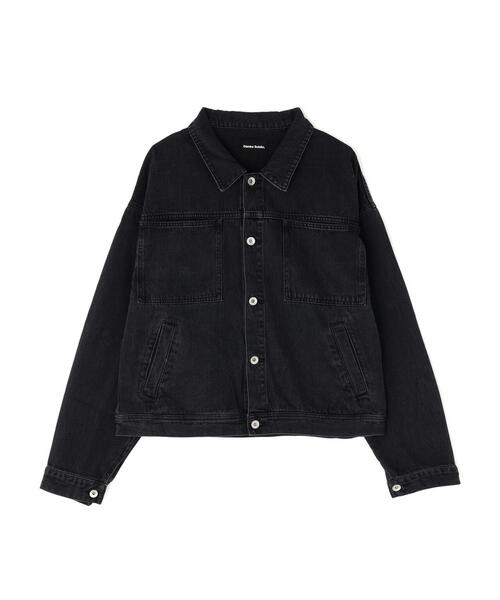 DANKE SCHON(ダンケシェーン)の「【WEB&DEPOT限定】DankeSchon/ダンケシェーン/DENIM JACKET(デニムジャケット・レディース・グレー/ブラック・L/M/S)」の10枚目の写真