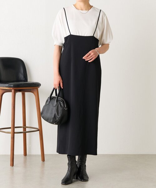LIVETART（リヴェタート）の「トロミ2WAYスカート（スカート・レディース・ブラック・FREE）」の2枚目の写真