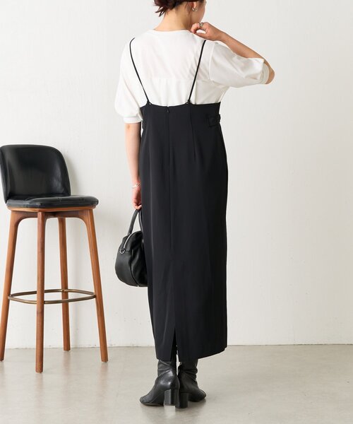 LIVETART（リヴェタート）の「トロミ2WAYスカート（スカート・レディース・ブラック・FREE）」の4枚目の写真