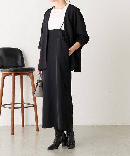 LIVETART（リヴェタート）の「トロミ2WAYスカート（スカート・レディース・ブラック・FREE）」の5枚目の写真