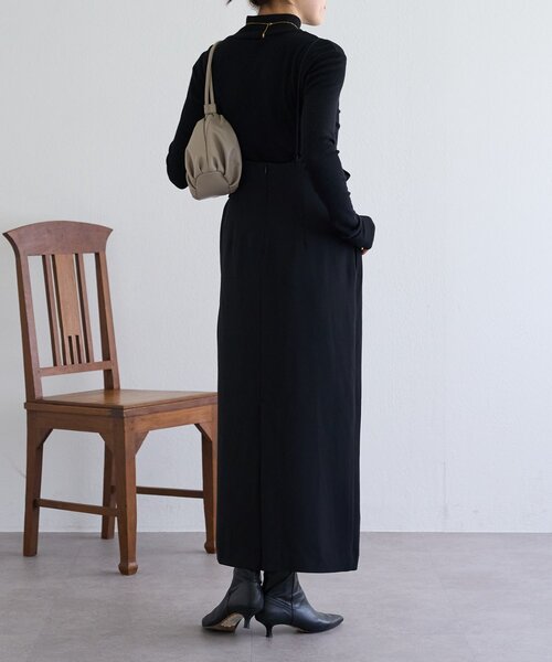 LIVETART（リヴェタート）の「トロミ2WAYスカート（スカート・レディース・ブラック・FREE）」の7枚目の写真