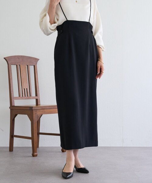 LIVETART（リヴェタート）の「トロミ2WAYスカート（スカート・レディース・ブラック・FREE）」の16枚目の写真