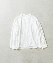 80sチューインビエラスタンドギャザープルシャツ