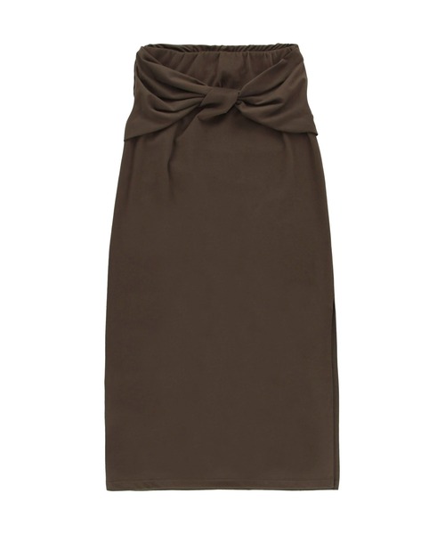 ALEXIA STAM（アリシアスタン）の「Wellness Twist Slit Skirt /ツイストスリットスカート（スカート・レディース・ブラウン/ブラック/グレー・S/M）」の22枚目の写真