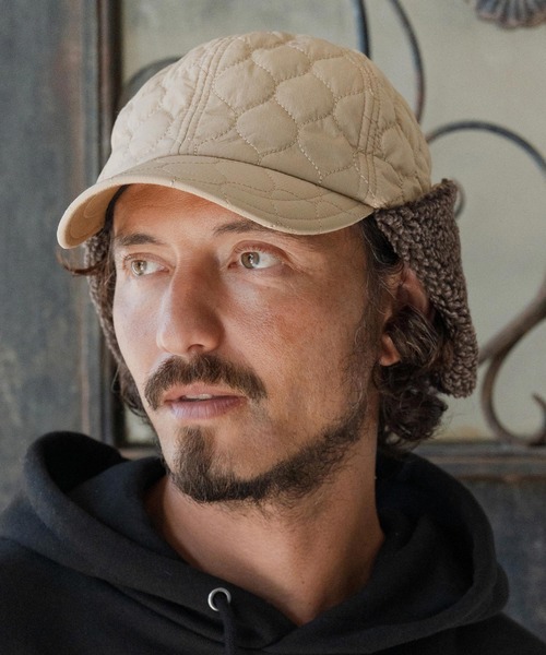 セール】mko13181-Quilted Flight Cap フライトキャップ(NF-252-BO007