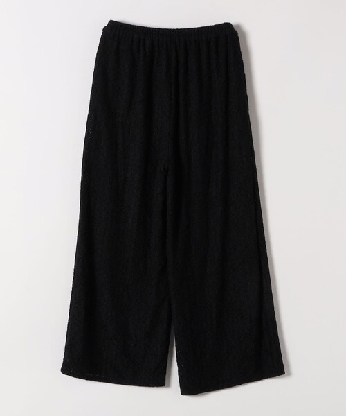 quaranciel（カランシエル）の「quaranciel:〈洗濯機可能〉フラワー レース ワイド パンツ（その他パンツ・レディース・ホワイト/ブラック・ONE SIZE）」の18枚目の写真