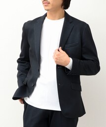 NOLLEY'S LIGHT（ノーリーズライト）の「《ビジカジ/セットアップ対応》ポンチプリント　ジャケット（テーラードジャケット）」