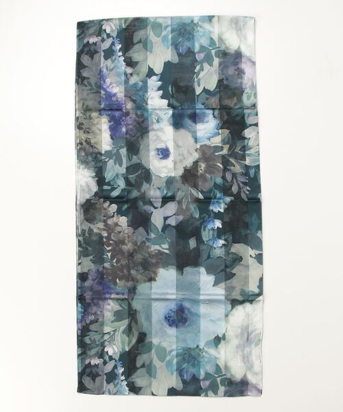 TORNADO MART（トルネードマート）の「ﾐｽﾃｨﾌﾛｰﾗﾙﾛﾝｸﾞｽｶｰﾌ（ストール/ショール・メンズ・ブラウン/レッド/ブルー・FREE）」の5枚目の写真