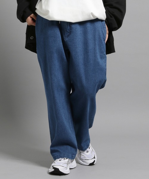 GEORGE'S（ジョージズ）の「ストレートテーパーデニムパンツ（デニムパンツ・メンズ・ライトブルー/ブルー・MEDIUM/LARGE）」の16枚目の写真