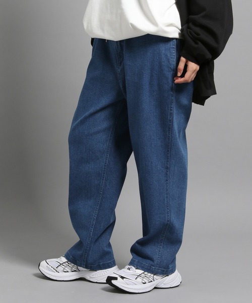 GEORGE'S（ジョージズ）の「ストレートテーパーデニムパンツ（デニムパンツ・メンズ・ライトブルー/ブルー・MEDIUM/LARGE）」の17枚目の写真