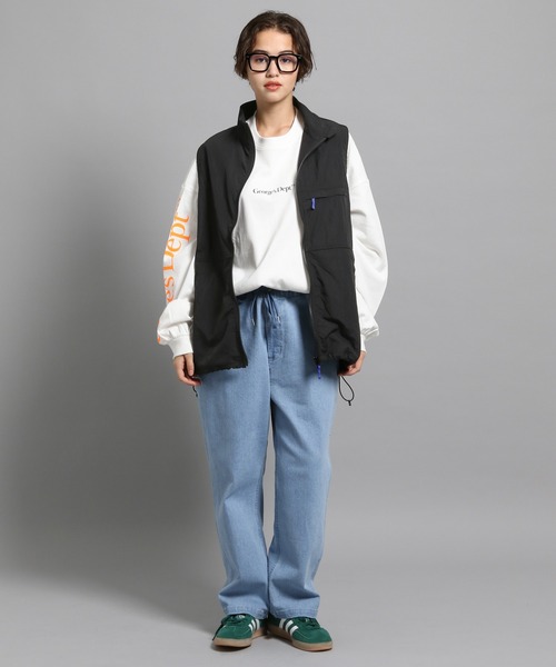 GEORGE'S（ジョージズ）の「ストレートテーパーデニムパンツ（デニムパンツ・メンズ・ライトブルー/ブルー・MEDIUM/LARGE）」の3枚目の写真