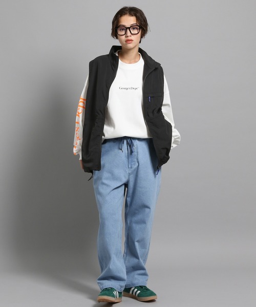 GEORGE'S（ジョージズ）の「ストレートテーパーデニムパンツ（デニムパンツ・メンズ・ライトブルー/ブルー・MEDIUM/LARGE）」の8枚目の写真