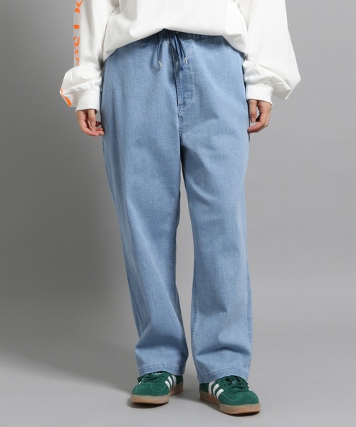 GEORGE'S（ジョージズ）の「ストレートテーパーデニムパンツ（デニムパンツ・メンズ・ライトブルー/ブルー・MEDIUM/LARGE）」の10枚目の写真