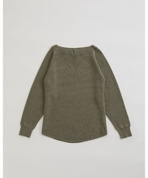 HIGH TWISTED COTTON KNIT PULLOVER ハイ ツイスト コットン ニット