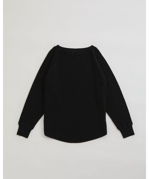 THE SHINZONE（ザ　シンゾーン）の「THE SHINZONE OC/CA WAFFLE PULLOVER KNIT 25AMSNI06（ニット/セーター・レディース・オフホワイト/カーキ/ブラック・FREE）」の3枚目の写真