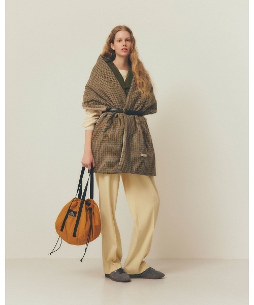 THE SHINZONE（ザ　シンゾーン）の「THE SHINZONE OC/CA WAFFLE PULLOVER KNIT 25AMSNI06（ニット/セーター・レディース・オフホワイト/カーキ/ブラック・FREE）」の6枚目の写真