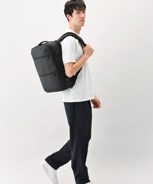 ace.(エース)の「エースジーン リュックサック スペースオプト B4サイズ収納可能 15.6inchPC収納 18L 出張 大容量 真空圧縮機能 17901(バックパック/リュック・メンズ・ブラック・FREE)」の17枚目の写真