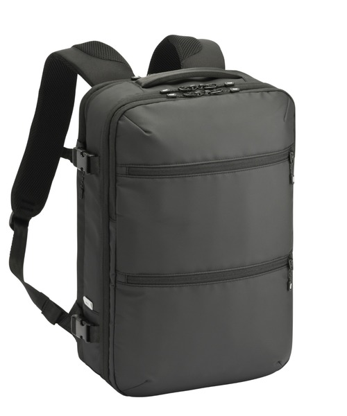 ace.(エース)の「エースジーン リュックサック スペースオプト B4サイズ収納可能 15.6inchPC収納 18L 出張 大容量 真空圧縮機能 17901(バックパック/リュック・メンズ・ブラック・FREE)」の18枚目の写真