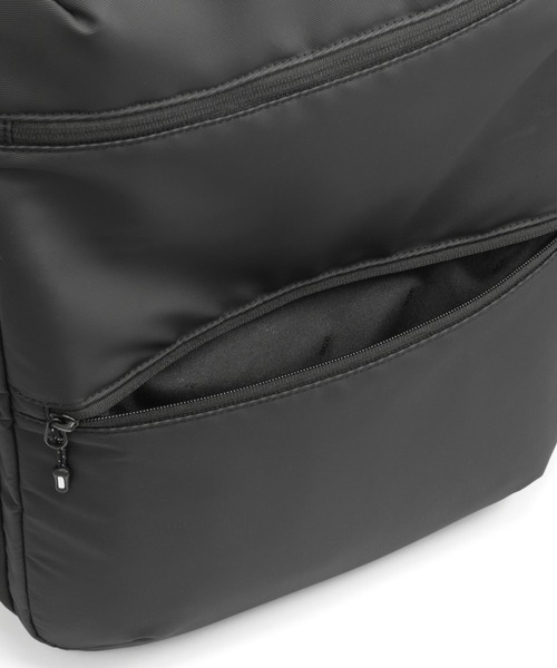 ace.(エース)の「エースジーン リュックサック スペースオプト B4サイズ収納可能 15.6inchPC収納 18L 出張 大容量 真空圧縮機能 17901(バックパック/リュック・メンズ・ブラック・FREE)」の22枚目の写真